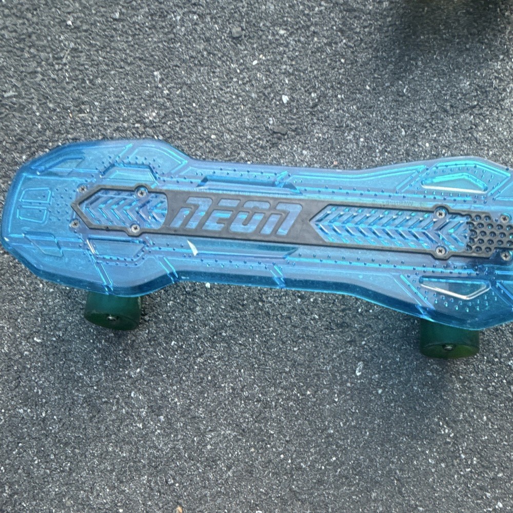 Razor RipStik Cruising Caster Board Skateboard, Blue with Green Wheels