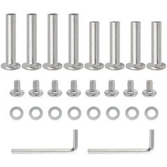8PC Inline Skate Wheel Axles Socket Screws 6mm OD 30mm 35mm Replacement Hardware