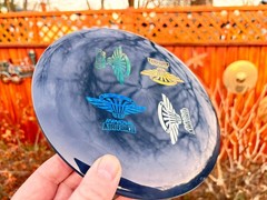 Star Destroyer (One of a Kind) Disc Golf Innova New 176G Rare Air Force #6214