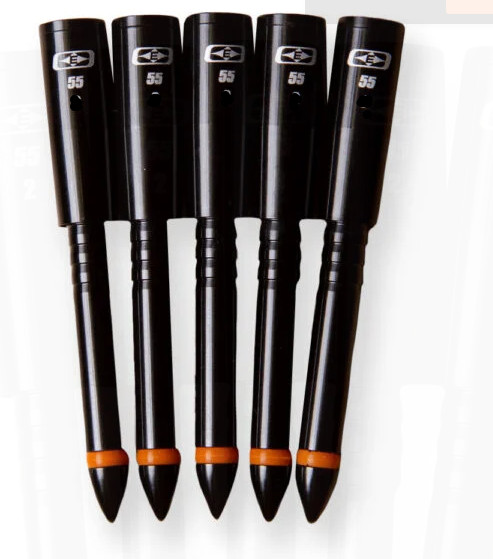 Easton – 5MM Match Grade Halfout #5 – 55 Grain – Aluminum – 6pk