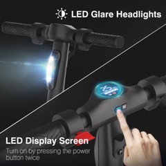 PRO ELECTRIC SCOOTER LONG RANGE FOLDING ADULT E-SCOOTER 2025 SAFE URBAN COMMUTER