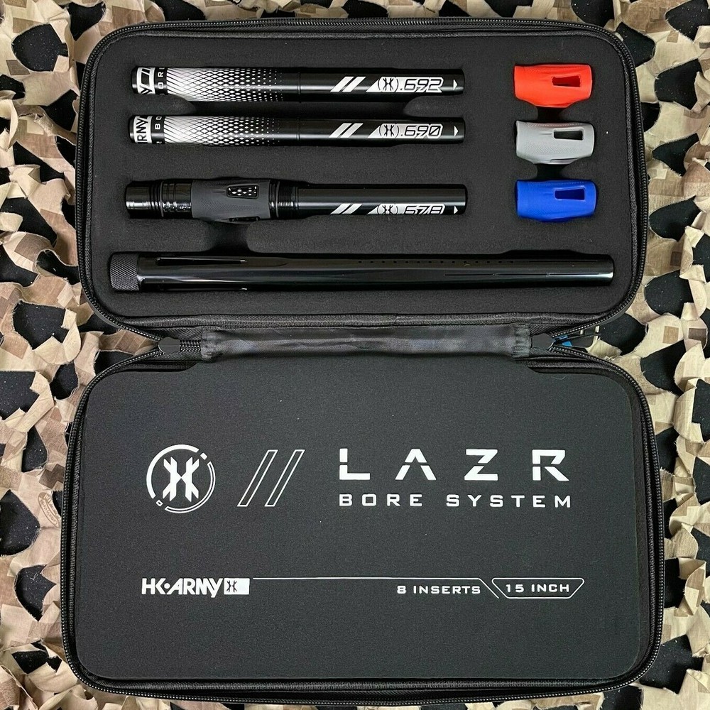 NEW HK Army Luxe Threaded LAZR Barrel Kit w/ Black Inserts – Polished Black