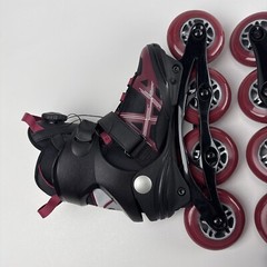 K2 Inline Skates Alexis 90 BOA 2021 Black/Burgundy Women’s US Size 4