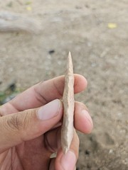 Keokuk Chert Arrowhead/ Atlatl Point
