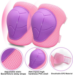 Knee Pads for Kids， Knee Pads and Elbow Pads Set Toddler 3-10 Years Protective G