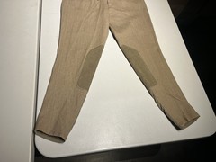 Ariat Breeches Women’s 32 L Brown Tek Denim Equestrian Riding Knee 32×27 NEW