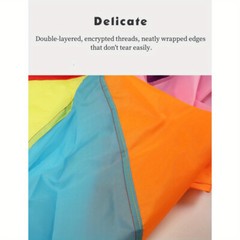 Rainbow Parachute (2M) – Outdoor Toy with Storage Bag for Kids’ Games