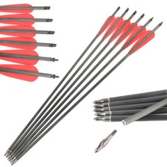 Rapid Bow Shooter Launcher 6 Arrow Archery Compound Recurve Bow Continuous Shoot