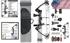 Lightweight Aluminum Compound Bow 0 to 70 Lbs for Target Practice and Hunting