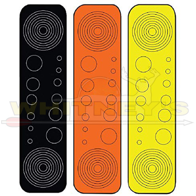 Specialty Archery Lens Circles and Dots – Yellow, Orange, Black – 614C