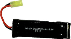 8.4v 1100mAh NiMH Rechargable Battery With Mini Tamiya Connector For Airsoft Gun