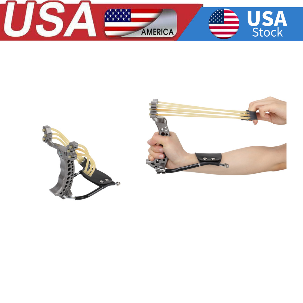 For Hunting Practice: Heavy Duty Slingshot Kit Adults