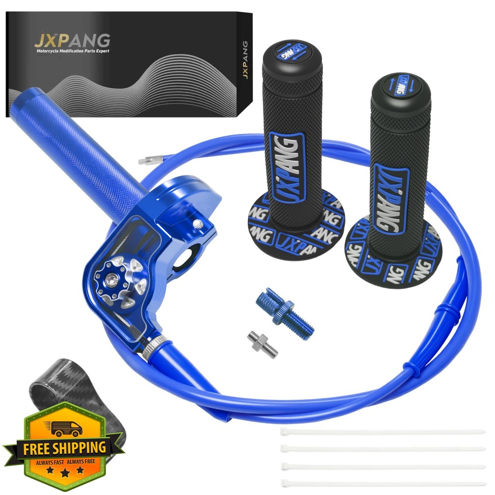 JXPANG 7/8″ blue twist throttle Type B