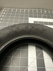 10 Inch 10×3 Tubeless Tire Rubber 80/65-6 E-Scooter