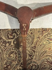 Weaver Breast Collar Leather Swarovski Crystal All American Western Horse Tack