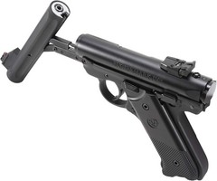 RUGER Mark IV Black Synthetic .177 Caliber Break-Barrel Air Gun Pellet Pistol