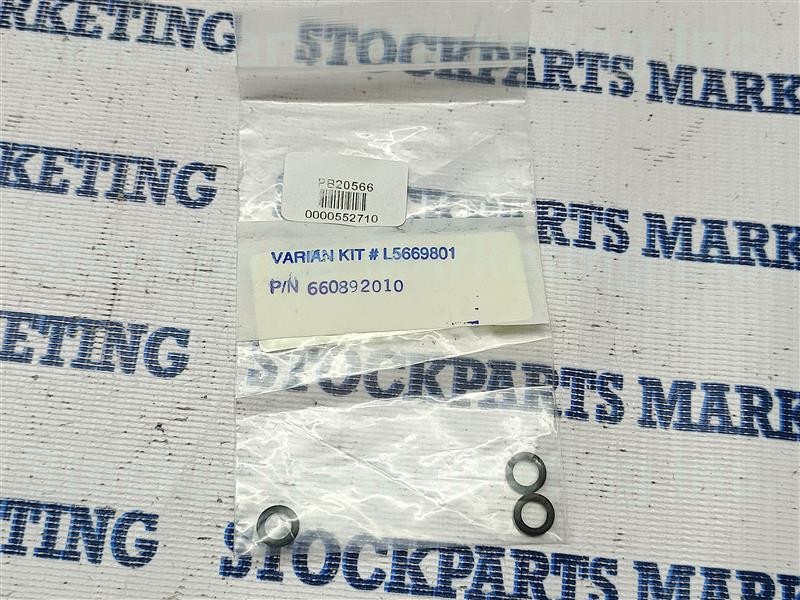Lot 3 Pcs. Varian Kit 660892010 O-Ring 30 Days Warranty Fast Shipping!!!