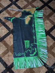 Rodeo Leather Bull Riding Chaps | Western Cowboy Rodeo Gear – Custom Design
