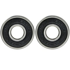 Fidget Spinner Toy Replacement Ball Bearings Black/Black Rubber Shield Bulk Lots