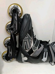 Mens K2 Exo 2.1 Sz 8 40.5 Outdoor Black Performance Inline Skates Roller Blades