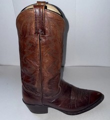 Dan Post Men’s Western Cowboy Boots Size 9 D Leather Embroidered 16782 El Paso