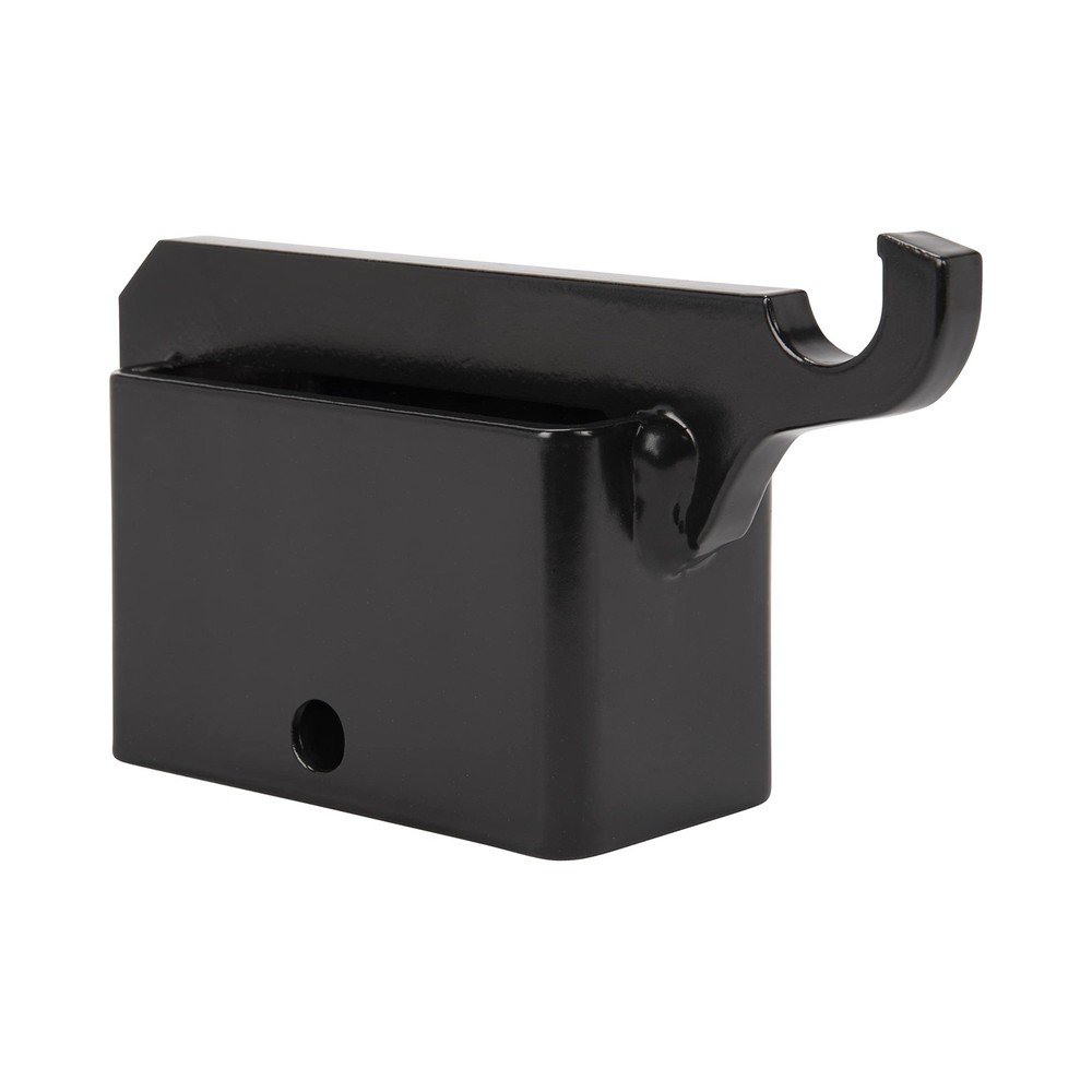 Black Powder Coated Steel Gong Hanging Hook for 2×4 Lumber Targets
