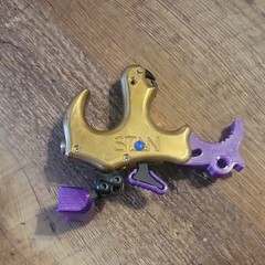 STAN ONNEX Clicker Thumb Trigger Release Heavy Metal Small With Extras