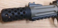 Airsoft AAP-01 Pistol Decorative Muzzle Brake «Swiss Cheese» (Two Pack)