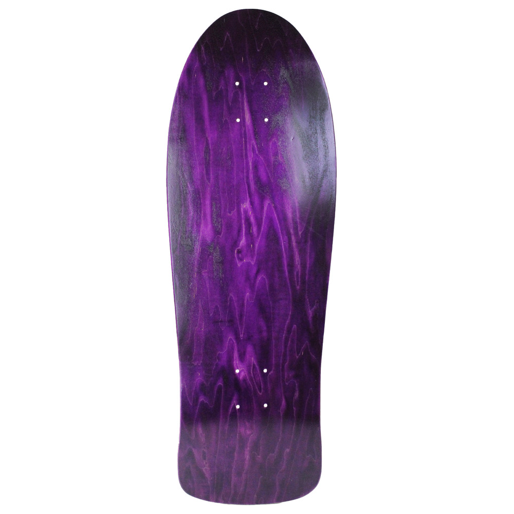 Moose Skateboards Old School 10″ x 30″ Stained Purple Blank Skateboard Deck