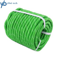 1/2 inch x 125ft Double Braided Rope Breaking Strength 8400 Pounds Green