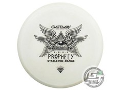 USED Gateway Diamond Glow Prophecy 180g White Black Stamp Midrange Golf Disc