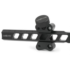 5Pin CompoundBow Sight 0.019" Micro Fiber Adjustable 4X 6X 8X Lens Archery