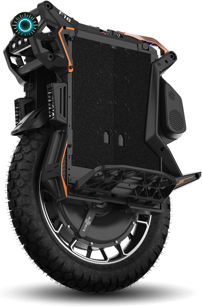 F18 Electric Unicycle Upgraded 150Km Range EUC 9000W Peak Motor 100Mm Suspension