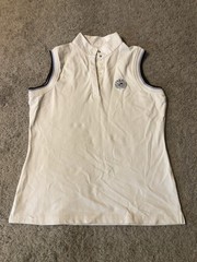 Pikeur Sports 1/4 Button Equestrian Riding Sleeveless Shirt Women’s Size 38
