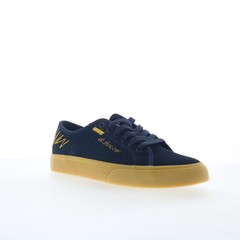 DC Manual LE ADYS300742-NKH Mens Blue Suede Skate Inspired Sneakers Shoes