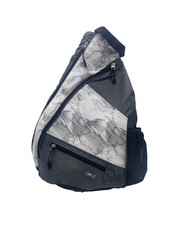 Signature Sling Bag – 19 in x 13 in. Pickle Ball Bag w/Adjustable Strap, Clip…