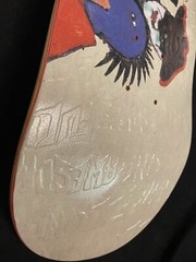 SUPER RARE F****** Awesome Embossed Devil FA Skateboard Deck 2016 Jason Dill