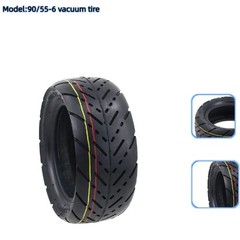 10 Inch 90/55-6 Tubeless Tire Thicken Inflatable Tyre for Electric Scooter