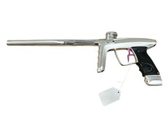 Used DLX TM40 Paintball Marker w/ Case – Dust Silver/Polished Silver