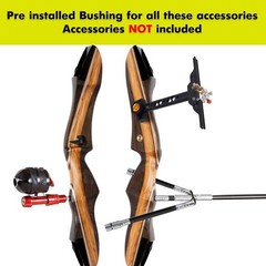 Samick Sage Takedown Recurve Bow and Arrow Set – 62 Inch Complete Ready-to-Us…