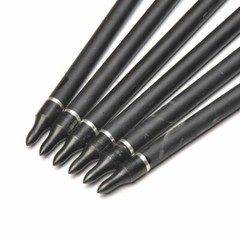 12x 30″ Archery Carbon Arrows Spine 500 Turkey Feather For Compound/Recurve Bow