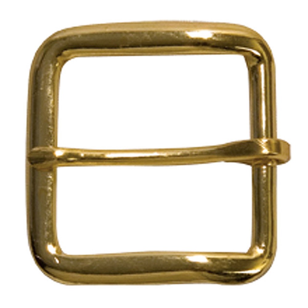 Pack Of 2 1-1/2 In Western Horse Hardware Wire Belt Buckle Brass Plated