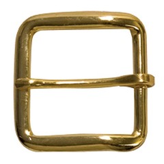 Pack Of 2 1-1/2 In Western Horse Hardware Wire Belt Buckle Brass Plated