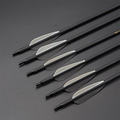 60» Archery 30-50lbs Recurve Bow Wooden Bow & 12pcs Arrows for Target Hunting