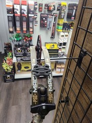 PSE Mach 34 Camo Carbon Fiber Compound Bow Left Hand 50 lb 34in 24-31in