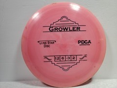 Lone Star Alpha Growler Distance Driver Golf Disc Pink 175 grams disc golf
