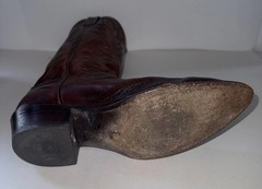 Dan Post Men’s Western Cowboy Boots Size 9 D Leather Embroidered 16782 El Paso