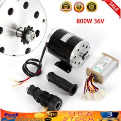 36V 800W Electric Brushed DC Motor kit | E-Scooter Tricycle Bicycle Modified Kit