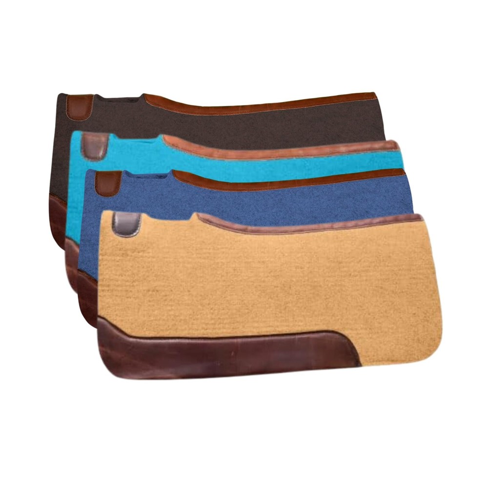 Resistance 31 x 32 Felt Performance Saddle Pad with Wear Leathers Thickness 3/4″