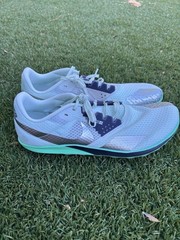 Nike Track Running Shoes Athletic Track & Field Spikes Light Green White/Green
